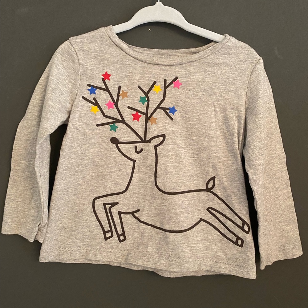 Baby GAP Reindeer Shirt 18-24m